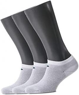 Bonnysilver kotníkové ponožky, bílé, 13% stříbra, Velikost: 43-46