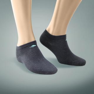 Bonnysilver kotníkové ponožky, černé, 13% stříbra Velikost: 35-38