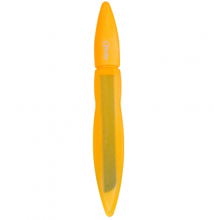 Credo POP ART keramický pilník na nehty třístranný žlutý