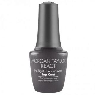 MORGAN TAYLOR vrchní vrstva na prodloužení životnosti manikúry - React Top Coat 15ml