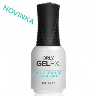 ORLY Gel FX No Cleanse Topcoat 18ml - bezvýpotkový vrchní gel lak