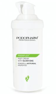 PODOPHARM PODOFLEX krém na nohy s ionty stříbra s 5% UREY - 500ml