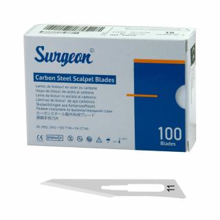Skalpelová čepelka Surgeon sterilní č. 11 - 1ks