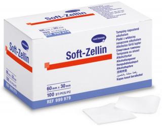 Soft-Zellin tampóny napuštěné alkoholem 10ks