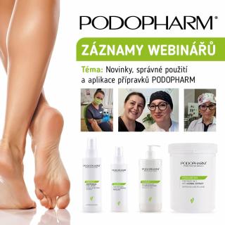 Webinář ZÁZNAMY - PODOPHARM - správné použití, aplikace přípravků, praktické ukázky