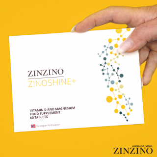 ZinoShine+ (Vitamin D3) - 60 tabletek