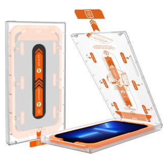 5D Tvrzené sklo Clearo na celý displej pro Apple iPhone 11 / XR + instalační aplikátor pro odstranění prachu a nalepení