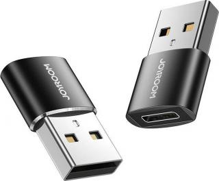 Adaptér USB samec-samice typu C (2 kusy) Joyroom S-H152 (černý)