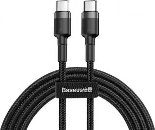 Baseus Cafule Cable USB-C PD 2.0 QC 3.0 60W 1m (černo-šedý)