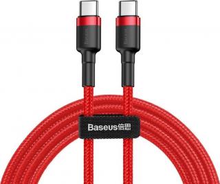 Baseus Cafule Cable USB-C PD 2.0 QC 3.0 60W 1m - červený