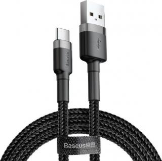 Baseus Cafule kabel USB-C 2A 2m (šedo-černý)