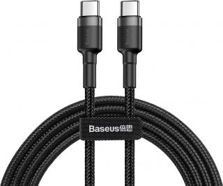 Baseus Cafule PD2.0 60W QC3.0 rychlé nabíjení USB pro kabel typu C (20V 3A) 2m šedo-černý
