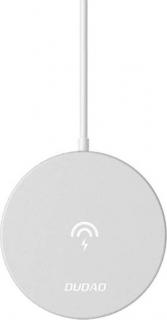 Bezdrátová MagSafe indukční nabíječka Dudao A12Pro, 15W (bílá)