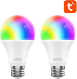 Chytrá žárovka LED WB4 (2-pack) Gosund (RGB) E27 Tuya