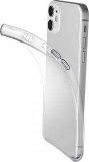 Extratenký zadní kryt Cellularline Fine pro Apple iPhone 12 mini, transparentní
