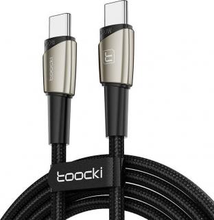 Kabel Toocki Charging Cable USB-C-USB-C, 140W, 1m  (Pearl nickel)