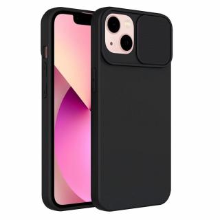 Kryt Clearo CamShield Silicone s krytem čočky fotoaparátu pro iPhone 12 Pro, černý