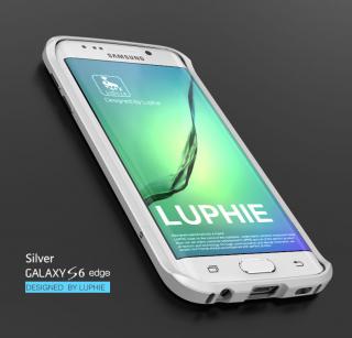Luphie Bumper Blade Sword (3 varianty) pro Samsung Galaxy S6 Edge Barva: Stříbrný
