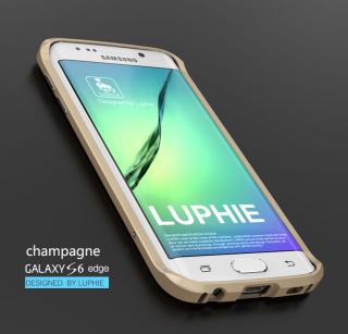 Luphie Bumper Blade Sword (3 varianty) pro Samsung Galaxy S6 Edge Barva: Zlatý