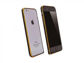Luxusní kryt pro iPhone 6 PLUS - Steel Shield Barva: Černo/zlatý