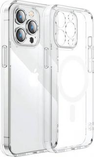 Magnetický MagSafe ochranný kryt Joyroom pro iPhone 15 Pro Max (průhledný)