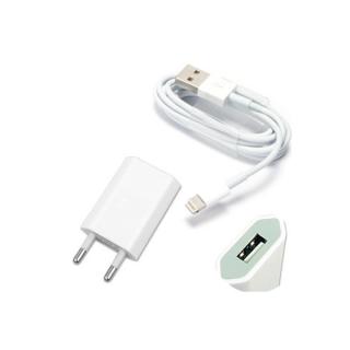 Nabíjecí sada adaptér + USB kabel Lightning pro Apple iPhone 5/ 5S / 5C / SE a 6 / 6S / 6 PLUS / 6S PLUS / 7 / 7 PLUS / 8 / 8 PLUS / X / XS / XR / XS…