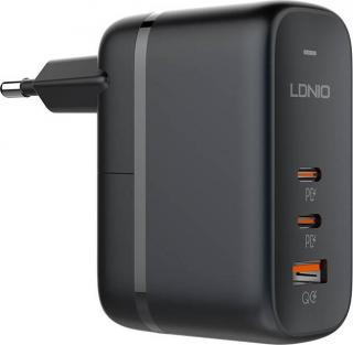 Nabíječka GaN USB typ-C LDNIO 65W černá