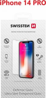 OCHRANNÉ TEMPEROVANÉ SKLO SWISSTEN PRO APPLE IPHONE 14 PRO RE 2,5D