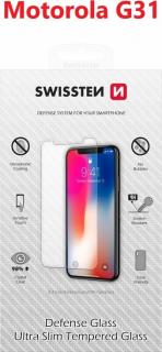 OCHRANNÉ TEMPEROVANÉ SKLO SWISSTEN PRO MOTOROLA G31 RE 2,5D