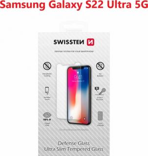 OCHRANNÉ TEMPEROVANÉ SKLO SWISSTEN PRO SAMSUNG S908 GALAXY S22 ULTRA 5G RE 2,5D
