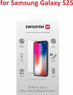 OCHRANNÉ TEMPEROVANÉ SKLO SWISSTEN PRO SAMSUNG S931B GALAXY S25 5G RE 2,5D