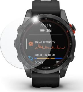 Ochranné tvrzené sklo FIXED pro smartwatch Garmin Fenix 7S Standart Edition, 2ks v balení, čiré