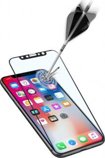 Ochranné tvrzené sklo pro celý displej Cellularline CAPSULE pro Apple iPhone X/XS/11 Pro