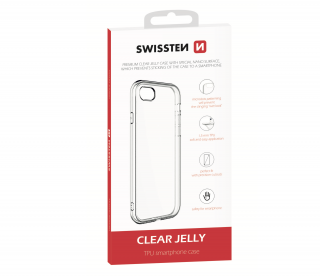 Pouzdro SWISSTEN Clear Jelly pro Apple iPhone XS/X, čirý