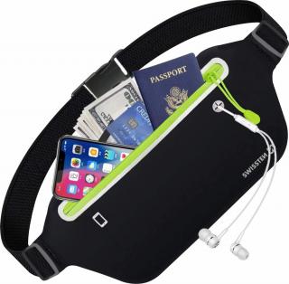 POUZDRO SWISSTEN WAIST BAG ČERNÉ