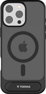 Pouzdro Torras Pstand Series pro iPhone 16 ProMax (Černé)