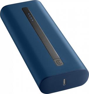 Powerbanka Cellularline Thunder 20 000 mAh, modrá