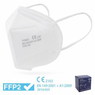Respirátor - respirační rouška FFP2 - 1 kus