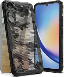 RINGKE FUSION X GALAXY A34 5G CAMO BLACK