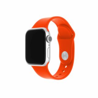 Set silikonových řemínků FIXED Silicone Strap pro Apple Watch 38/40/41mm, meruňkový