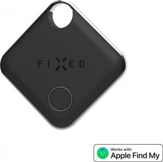 Smart tracker FIXED Tag s podporou Find My, černý