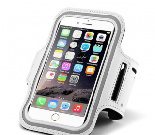 Sportovní pouzdro (Armband) pro iPhone 6/6S/7/8 Barva: Bílý