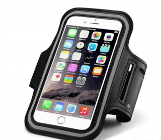 Sportovní pouzdro (Armband) pro iPhone 6/6S/7/8 Barva: Černý