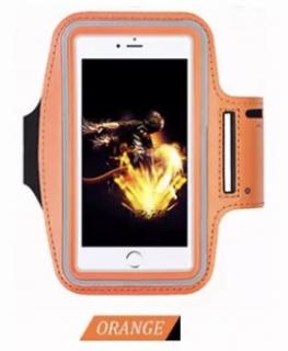 Sportovní pouzdro (Armband) pro iPhone 6/6S/7/8 Barva: Oranžový