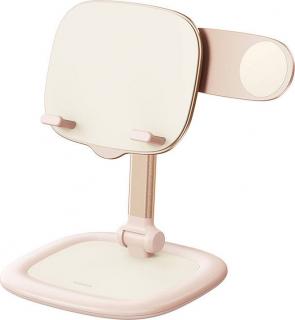 Stojan na tablet/telefon Baseus Seashell Series Pink