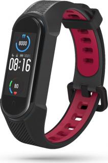 TECH-PROTECT ARMOUR XIAOMI MI SMART BAND 5 / 6 / 6 NFC BLACK/RED