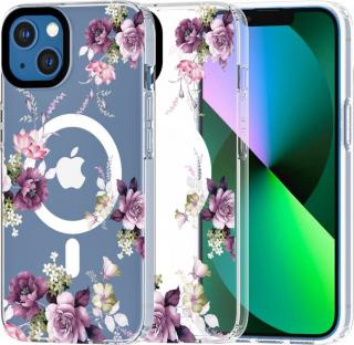 TECH-PROTECT KRYT MAGMOOD MAGSAFE IPHONE 13 MINI SPRING FLORAL