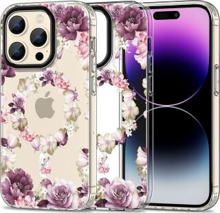 TECH-PROTECT MAGMOOD MAGSAFE IPHONE 15 PRO MAX ROSE FLORAL