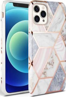 TECH-PROTECT MARBLE IPHONE 12 PRO MAX PINK