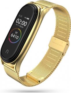 TECH-PROTECT MILANESEBAND XIAOMI MI SMART BAND 5 / 6 / 6 NFC GOLD